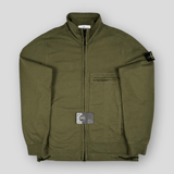 Stone Island - Garment Dyed Zip Sweatshirt Khaki
