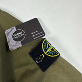 Stone Island - Garment Dyed Zip Sweatshirt Khaki