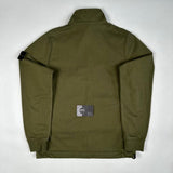 Stone Island - Garment Dyed Zip Sweatshirt Khaki