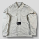 Stone Island - Ghost Button Overshirt White