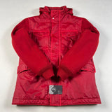 Stone Island - Ghost Panno Tinto Mussola Gommata Jacket Red