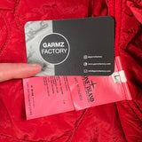 Stone Island - Ghost Panno Tinto Mussola Gommata Jacket Red