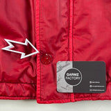 Stone Island - Ghost Panno Tinto Mussola Gommata Jacket Red