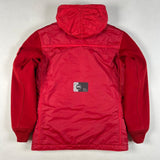 Stone Island - Ghost Panno Tinto Mussola Gommata Jacket Red