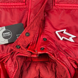 Stone Island - Ghost Panno Tinto Mussola Gommata Jacket Red