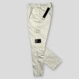 Stone Island - Ghost Track Cargo Trousers White