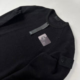 Stone Island - Ghost Wool Crewneck Sweatshirt Black