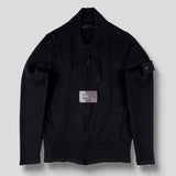 Stone Island - Ghost Wool Zip Jumper Black