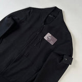 Stone Island - Ghost Wool Zip Jumper Black