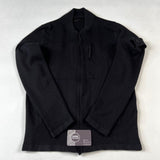 Stone Island - Ghost Wool Zip Jumper Black