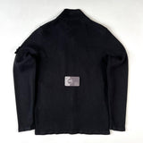 Stone Island - Ghost Wool Zip Jumper Black
