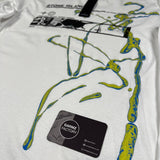 Stone Island - Graphic Print Long Sleeve T-Shirt White