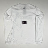 Stone Island - Graphic Print Long Sleeve T-Shirt White