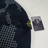 Stone Island - Grid check camo sweatshirt Black