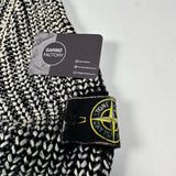 Stone Island - Hand Corrosion Cable Knit Jumper Black
