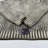 Stone Island - Hand Corrosion Cable Knit Jumper Khaki
