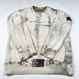 Stone Island - Hand Corrosion Crewneck Sweatshirt Cream