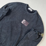 Stone Island - Hand Corrosion Sweatshirt Blue