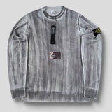 Stone Island - Hand Sprayed Knit Jumper Grey