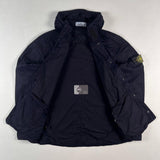 Stone Island - Hooded Button Overshirt Navy