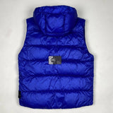 Stone Island - Hooded Down Gilet Blue