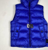 Stone Island - Hooded Down Gilet Blue