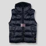 Stone Island - Hooded Down Gilet Navy