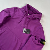 Stone Island - Hooded Jumper Purple