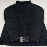 Stone Island - hooded overshirt black