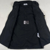 Stone Island - hooded overshirt black