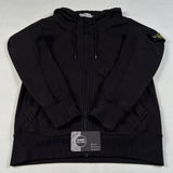 Stone Island - Hooded Zip Sweatshirt Black
