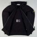 Stone Island - Hooded Zip Sweatshirt Black