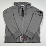 Stone Island - Hooded Zip Sweatshirt Grey