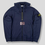 Stone Island - Hooded Zip Sweatshirt Navy