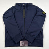 Stone Island - Hooded Zip Sweatshirt Navy