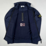 Stone Island - Hooded Zip Sweatshirt Navy
