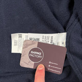 Stone Island - Hooded Zip Sweatshirt Navy