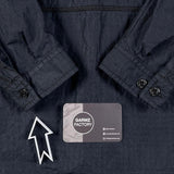 Stone Island - House Check Zip Overshirt Navy