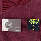 Stone Island - Knit Crewneck Jumper Burgundy
