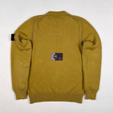 Stone Island - Knit Crewneck Jumper Gold