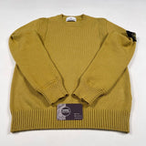 Stone Island - Knit Crewneck Jumper Gold