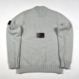 Stone Island - Lambswool Crewneck Knit Jumper Grey