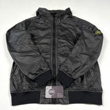 Stone Island - Lamy Flock Hooded Jacket Charcoal