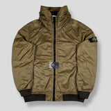 Stone Island - Lamy Flock Hooded Jacket Mustard