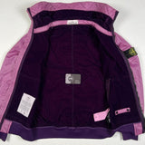 Stone Island - Lamy Flock Hooded Jacket Purple