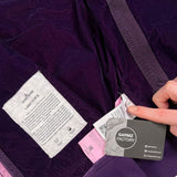 Stone Island - Lamy Flock Hooded Jacket Purple