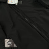 Stone Island - Light Soft Shell-R e-dye technology Hooded Jacket Black