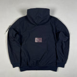 Stone Island - Light Soft Shell-R e-dye technology Hooded Jacket Navy