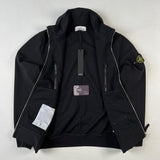 Stone Island - Light Soft Shell-R Hooded Jacket Black