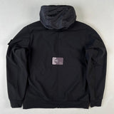 Stone Island - Light Soft Shell-R Hooded Jacket Black